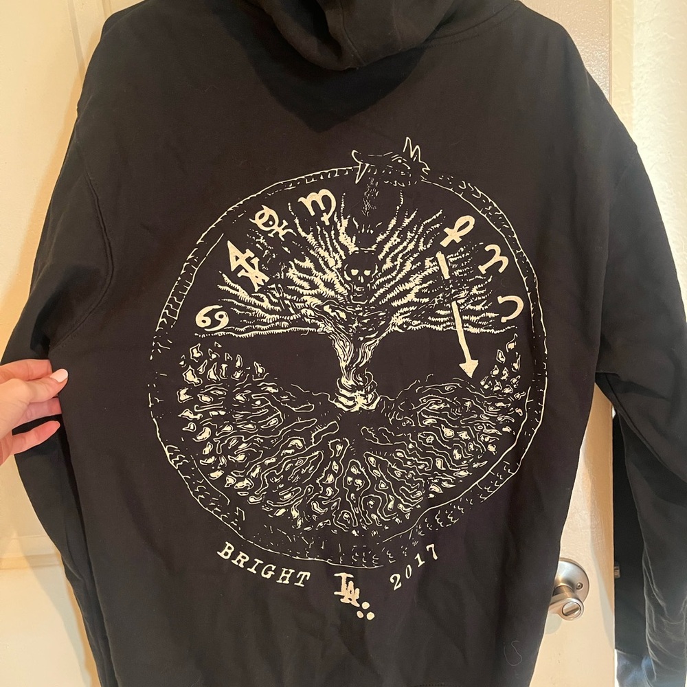 “Bright” Movie Zip-Up Hoodie